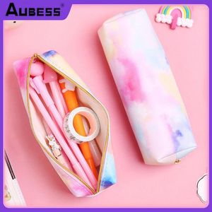 1pc Fashionable Storage Kids Pen Bag Portable Pencil Case Creative Big Stateery Box School Schools поставляет большие возможности