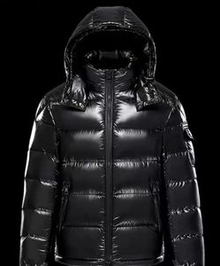 Giacca da uomo firmata Shiny Winter Antivento Warm Down Jacket Giacche con cappuccio Coppia Felpe Hip Hop Trench Coat Piumino nero