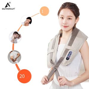 Back Massager Electric Body Shawls Massager Health Care Saude Back Knocks Cervical Massage Percussion Massaje Cervical Masajeador De Espalda 230517