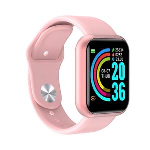 GEXIN Y68 Melhor Smartwatch D20S Estudante masculino e feminino Esportes Bluetooth modelo de presente smartwatch à prova d'água