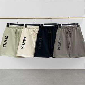 Designers mens lösa bomullshorts sommar shorts män tryck brev brev man lyx hip hop gata last kort basket löpning slitage pojke tonåring kläder