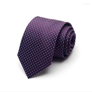 Bow Ties High Quality Men Fashion Brand Silk Business Formal Casual Party For Polka Dot 8cm Slitte With Present Box