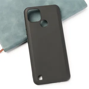 Black Matte Soft TPU мобильный телефон для Oppo Realme C31 10 Pro+ GT Neo3 9 Pro C35 8i C21Y V13 C21 8 Pro v11 Shock -Reseep Cover