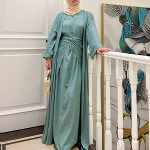 Ethnic Clothing Islamic Women's Dress Fashion Retro Muslim Ramadan Leisure Prayer French British Noble Luxury Abaya