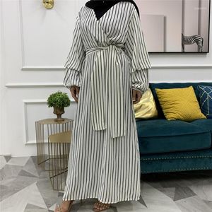 Roupas étnicas primavera abaya mulher abaya kaftan khimar jilbab manto de oração eid mubarak vestido longo