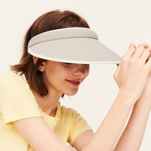 Visorlar Ohsunny Kadın Kova Şapka Kapağı Ayarlanabilir Boş Top Şapka Koruması UPF1000 KAPI İÇİN GOLF GOLF SEYAHAT Plaj Güneşi Visors 230516