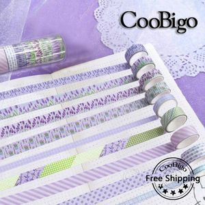 ギフトラップ1Set Washi Tape Fragrance Masking接着剤テープ美的ステッカーDIYノートブックジャーナル手作りのクラフト用品