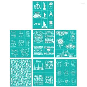 Gift Wrap Flower Grass Silk Screen Printing Stencil Handmased Diy Crafts Project For T-Shirt Fabric Clothes Board Decor