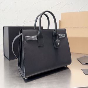 Pasta de mão de ombro único com alças ajustáveis bolsa de órgão clássica bolsa transversal preta para mulheres estilo escritório 32 cm