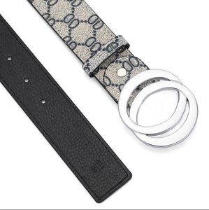 Designer belt women's men's casual brass buckle belt high-quality leather luxury belts