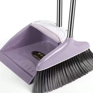 Brooms Dustpans Sapu Dan Pengki Debu set ajaib lipat untuk rumah sikat Pembersih Menyapu Meremas Pel Lantai Toliet Wiper Sampah 230517