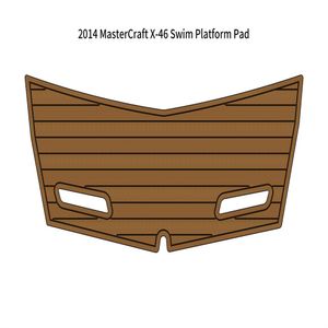 2014 Mastercraft X-46 Swim Platform Pad Boat Eva Faux Foam Teak Deck Mat