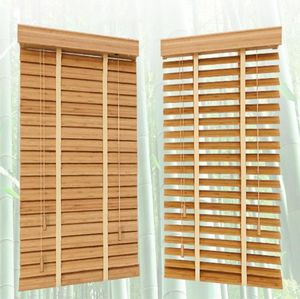 Bamboo Venetian Blinds 35 mm Slat Customized Size Window Shutters For Home Decoration T2007189841741