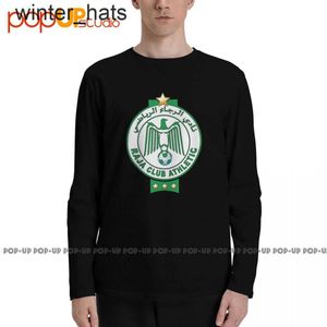 Erkek Hoodies Sweatshirts Raja Club Atletik Kazablanka Fas Uzun Kollu T-Shirts T-Shirt Tee Hediye Unisex Hipster En İyi Kalitej4gd