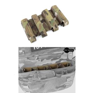 Duffel Bags Outdoor Sports Tactical Vest SMG 9MM Bag Quadruple 4 Partition Mag Insert pouch for MP5 MP7 ARP9 230516