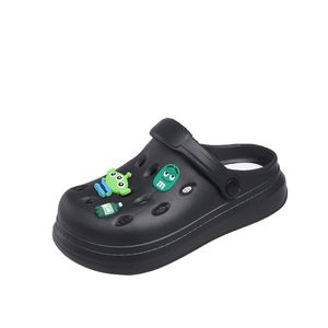 Sandali gocciolamento scarpe di plastica fiore pantofole da donna da uomo all'aperto antiscivolo borsa punta trascinare estate casual spiaggia sandali buco HA6332-2-06