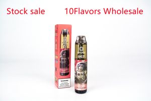 New Puff 7000 Disposable Vape Pen Tastefog Wild E-Cigarette 2% 15ml 850mAh 10Flavors In Stock