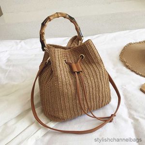 Вещи мешки модные соломенные сумки женская сумочка бамбуко