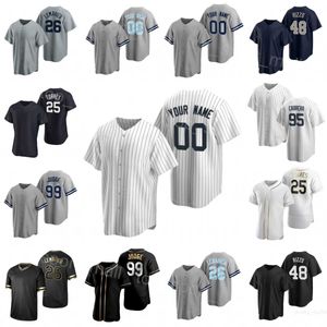 Team Baseball 99 Aaron Judge Jerseys 48 Anthony Rizzo 25 Gleyber Torres 11 Anthony Volpe 95 Oswaldo Cabrera 26 DJ Lemahieu 28 Josh Donaldson 33 David Wells Man Woman Y-J-J