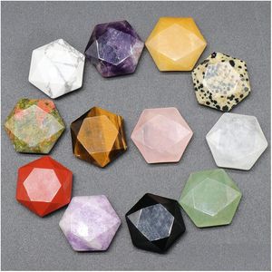 Stone Natural Star Of David Carving Hexagram Shape Crafts Ornaments Rose Quartz Amethyst Crystal Healing Agate Decoration Dr Dhgarden Dhmcn