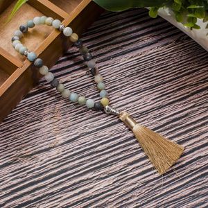 Catene 10mm Amazzonite Perline Tasbih Preghiera 33 Gioielli musulmani islamici