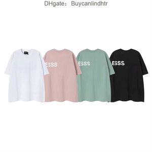 Ess T-shirt męskie koszulki gęste bawełniane wersja letnia kobiety projektanci tshirt tee tress mody tops man man Casual Letter Polo Ubranie szorty