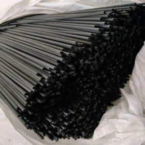 Bom preço de fábrica 100pcs/lote 3mm*20cm de rattan fragrância incenso preto fibra de palheta de reposição de reposição de reposição de bastões aromáticos