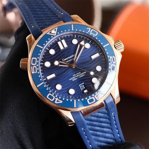 OM-014 Montre de Luxe Luxury Watches 42mm 8800自動マシンムーブメントファインスチールウォッチケースラグジュアリーウォッチ腕時計Waterproo220U