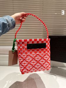 designer borsa borse per la spesa in tessuto cesto borsa da spiaggia borsa da viaggio estiva di lusso borsa a mano con manico superiore secchiello pochette portamonete Borse da spiaggia