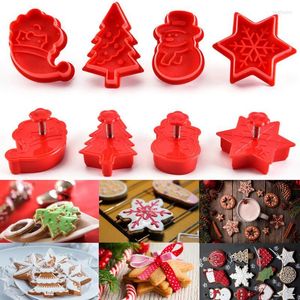Moldes de cozimento Biscoito Biscoito molde 3D Cookie Cutter Cutter Diy Christmas Tree Bolo Cutters 2023 Ferramentas de Natal