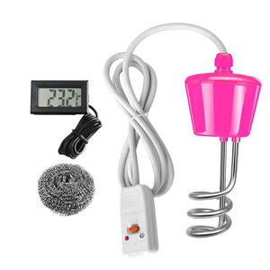 Set di accessori da bagno 1500 / 2000W Scaldabagno da viaggio Caldaia elettrica ad immersione galleggiante per vasca da bagno con secchio con perdite Competente