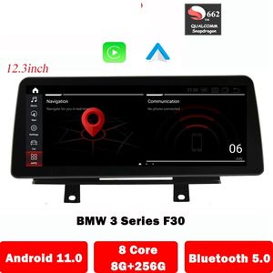 12.3 tum Android 11 Car Radio Multimedia Player för BMW 3/4 Series F30 F31 F32 F33 F36 NBT (2013-2016) GPS Navigation CarPlay