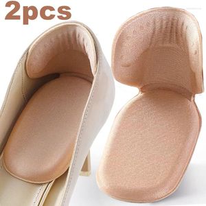 Kvinnors strumpor 2st Shoe Heel Insoles Foot Pad Sports Shoes Justerbara antiwear Fötter Insatser Protector Sticker Insula Brioche