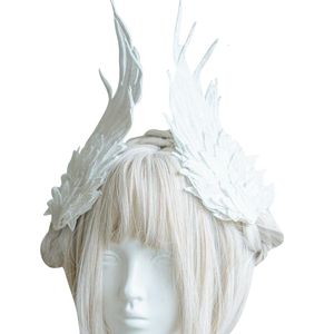 Acessórios para cabelos de cabeça de cabeça clipes de cabelo anjo clipes lolita barrette anjo asa de cabelo lolita cosplay acessórios de cabelo anime halloween fofowear 230518