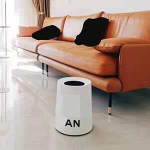 Household Cleaning Tools Waste Bin Large Capacity Household Bathroom Light Luxury Bedroom Kitchen Living Room Garbage Bin Paper Basket