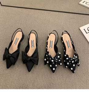 Sandaler Summer Women's Sandals Fashion Low Heels Sandaler Women Shoes Elegant Pointed Straps Fashion Party Pumps Sandalias de Mujer 230518