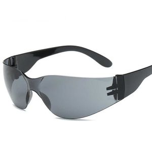 Açık Gözlük Yeni Bisiklet Güneş Gözlükleri Açık Spor Bisiklet Gözlükleri Ön Cam Gözlükleri Unisex Gkgles Rimless Sport UV400 Binicilik P230518