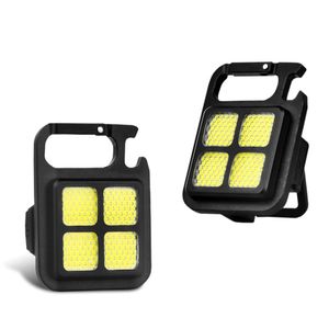 Mini przenośne latarki LED ładowarki USB Cob Bierek Light