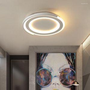 Chandeliers LED Pendant Lamp Modern Black White Chandelier Lights For Study Living Room Bedroom Kitchen Indoor Deco Luminaire Fixtures