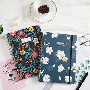 Cotygodniowe plany notebooków czasopisma 2023 Harmonogram Diary Tracker A5