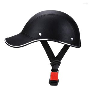 Motorcycle Helmets Scooter Adjustable Cycling Half Helm -Absorbing Protective Equipment For Men Women Commuting Road Biking Skating