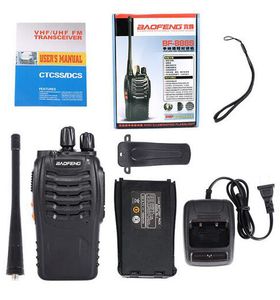 Baofeng BF-888S Walkie Talkie portatile portatile VHF UHF 5W 400-470MHz BF888s Radio bidirezionale Handy Radio