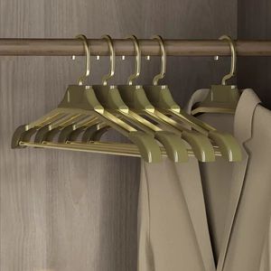 Hangers Racks Luxury Bathroom Clothes Hangers Widen Anti-slip Heavy Coat Hanging Organizer Rack Durable Wedding Dress Display Hanger 5pcs 230518