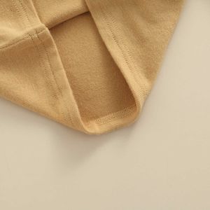 Conjuntos de roupas 3-8years terno de duas peças infantil manga longa topand couro 2 peças conjunto de roupas de outono