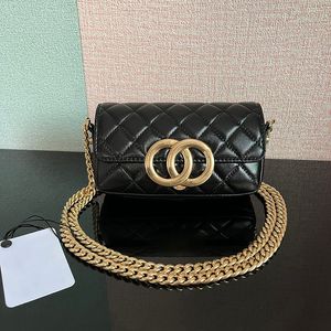 Designer Flap Bag 10A Mirror Quality Lambskin Mobile phone holder Luxury Chain Bag With Box C051