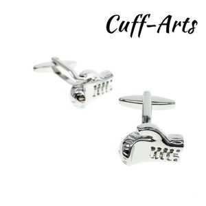 Luvas de boxe de cuffarts abotoaduras para homens de camisa masculina Botton Botton de alta qualidade Rody Cuff Links Gift Men Jóias C10111