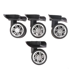 Acessórios para peças da bolsa 4pcs Silent Universal Wheels Rodas de substituição Mesas de gabinete Reparação de carrinho de carrinho 230517