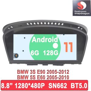 Android 11 Car Multimedia Player for-BMW 5/3シリーズE60/E61/E63/E64/E90/E91/E92 CCC/CIC GPS CARPLAY 4G LTE AutoAudio Radio