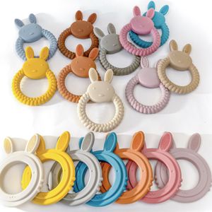 Baby Teethers Toys Soft Silicone Kids Teether Products Creative Cartoon Animal Teething Infant Chewing Toy Accessories Nursing Gift 230518