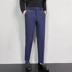 Abiti da uomo Pantaloni da abito da uomo Pantaloni da uomo con coulisse in cotone casual estivo da uomo Abbigliamento Pantalones De Hombre A207